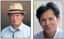 왼쪽부터 신왕건 씨, 권오학 씨