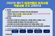 도, 21~22일 외국인환자 유치사업 역량강화 온라인 교육 실시