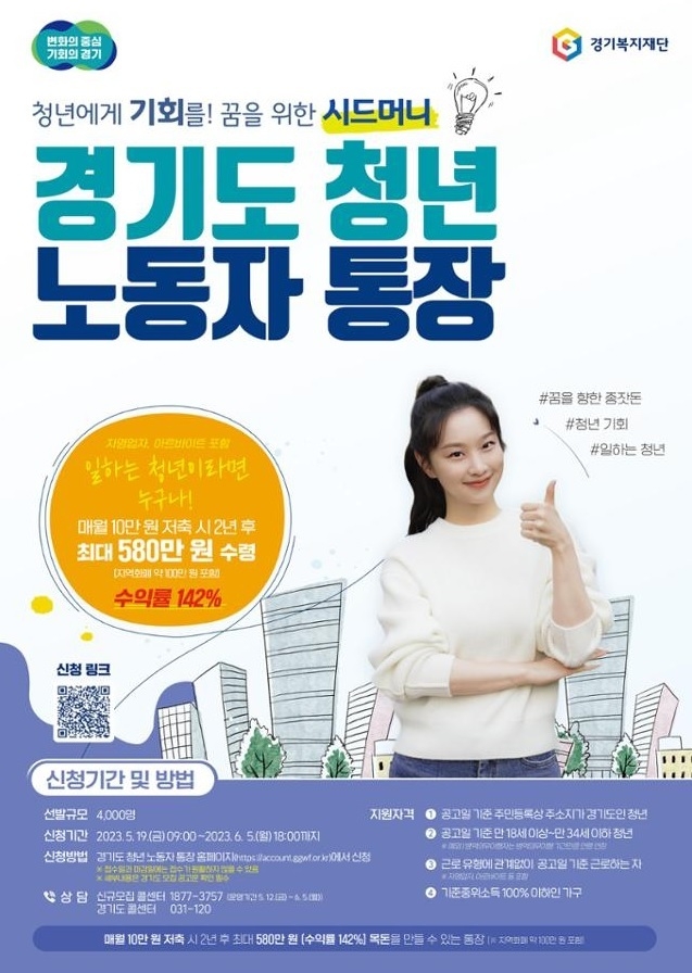 Apply For The Gyeonggi do Youth Worker Account Save 100 000 KRW Every 